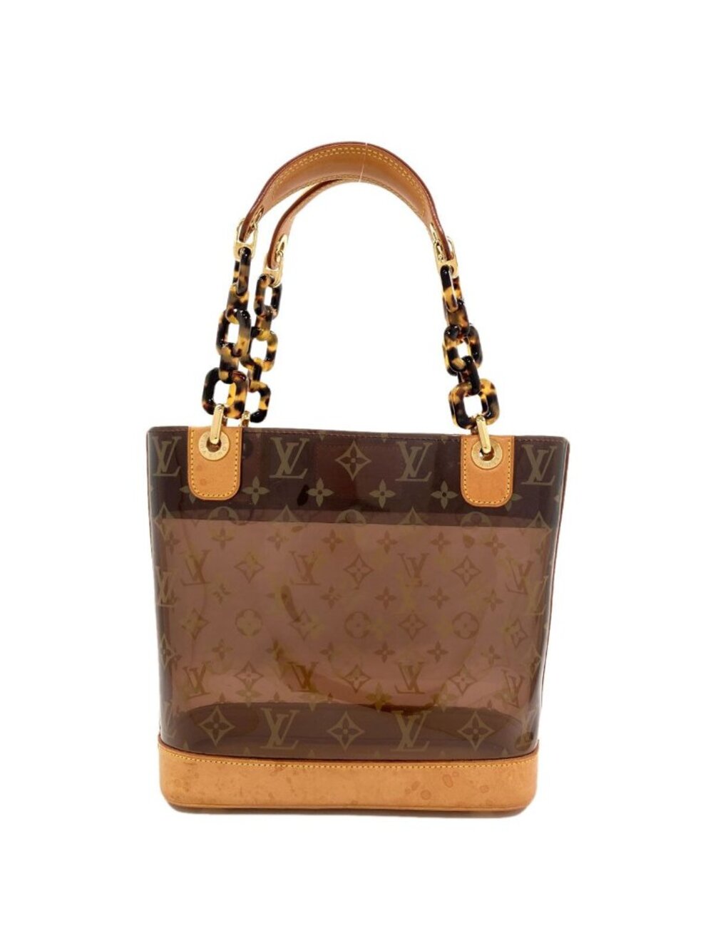 Louis Vuitton Cabas Ambre PM Tote Bag Leather